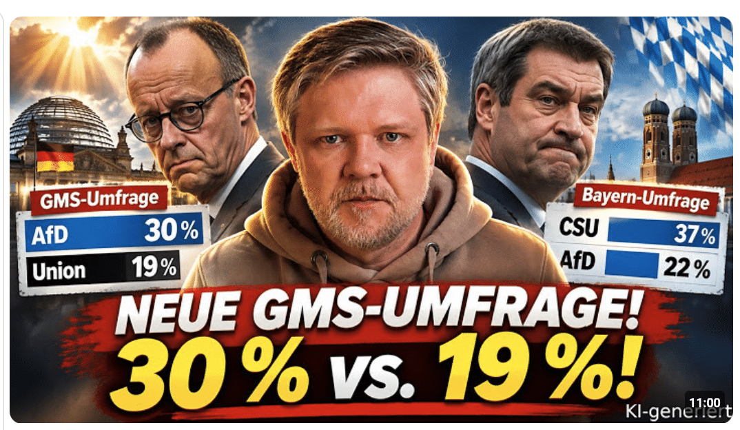 JETZT BEBT BAYERN! AfD legt massiv zu – Söders CSU unter Druck!