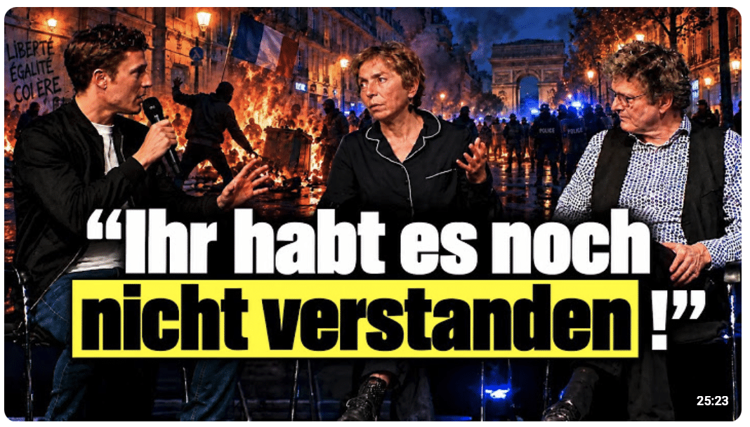 FRANKREICH / DER WESTEN:“ Ihr habt es noch nicht verstanden!“