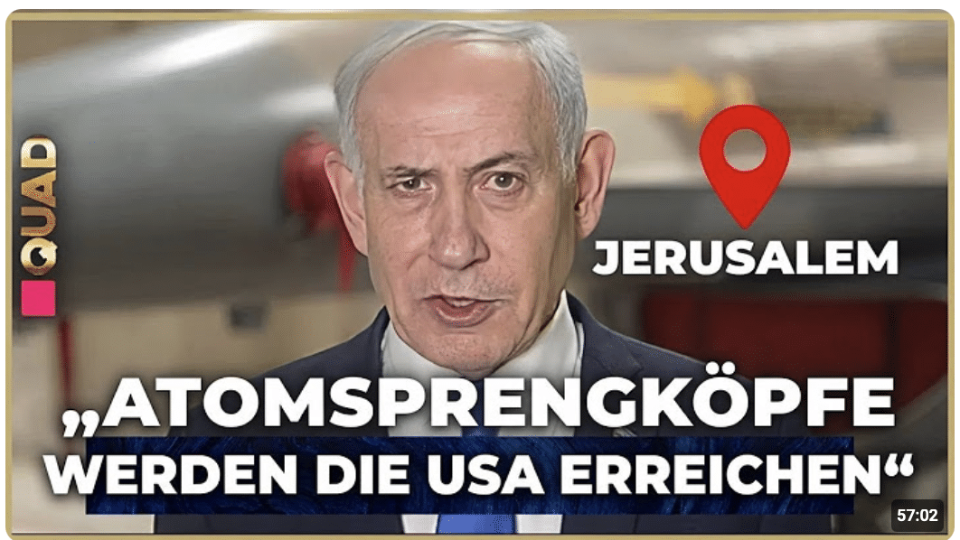 Neue Warnung von Netanjahu: Die USA haben keine Ahnung, was Iran plant