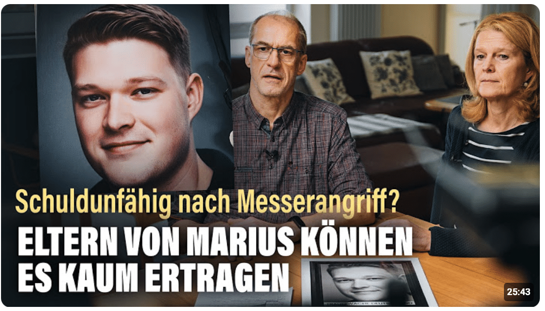 „Vielleicht kriege ich noch eine Autogrammkarte“: Eltern des erstochenen Marius enttäuscht von Merz
