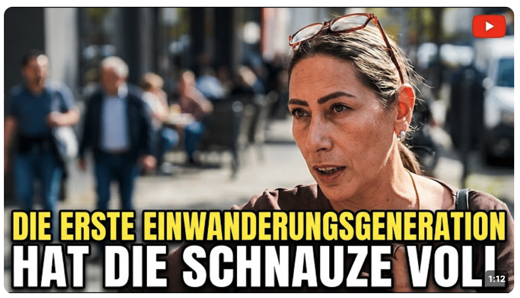 Die erste Einwanderungsgeneration hat die Schnauze voll
