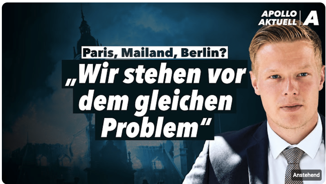 Eskalation in Frankreich: Wann kommt die Gewalt zu uns? – Manuel Ostermann im Interview