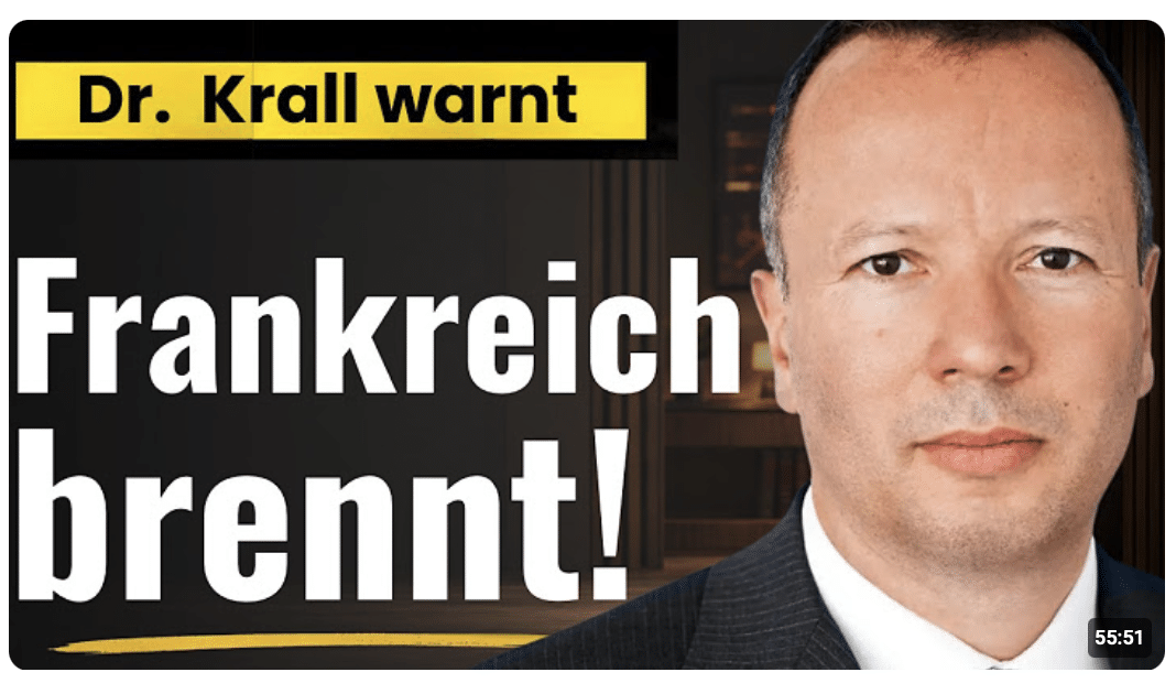 Frankreich am Abgrund? Markus Krall warnt vor Bürgerkrieg in Europa
