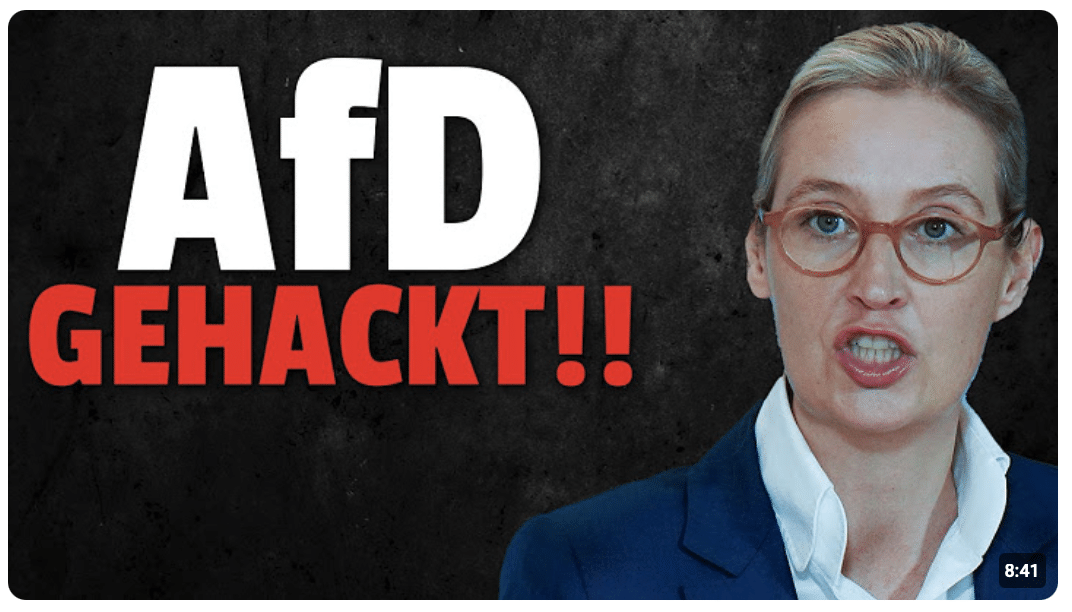 AFD-DATENKLAU ESKALIERT: Frohnmaiers Ausweis & Mitgliederlisten im Internet!