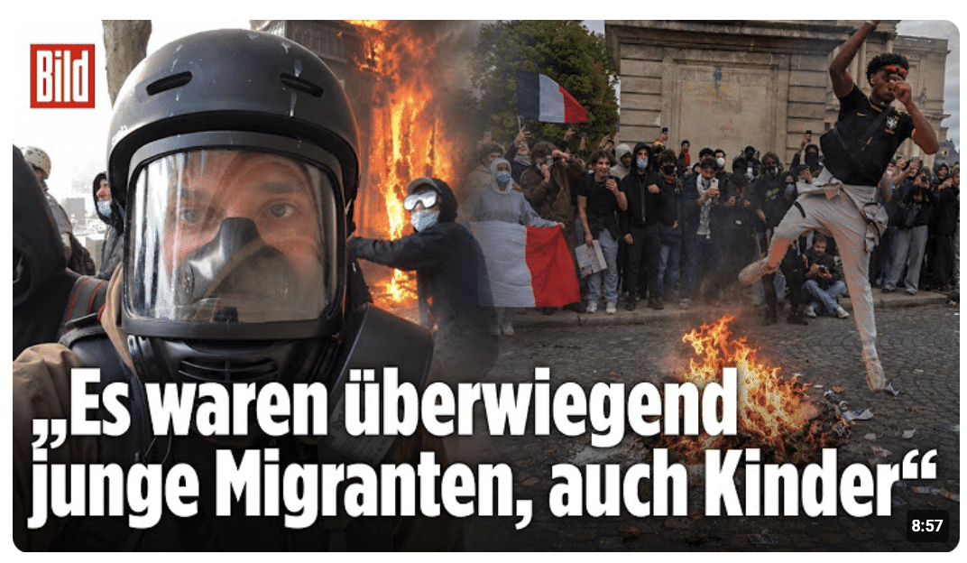 CHAOS IN FRANKREICH: Das sind die Randalierer, die Autos, Häuser und Geschäfte anzünden