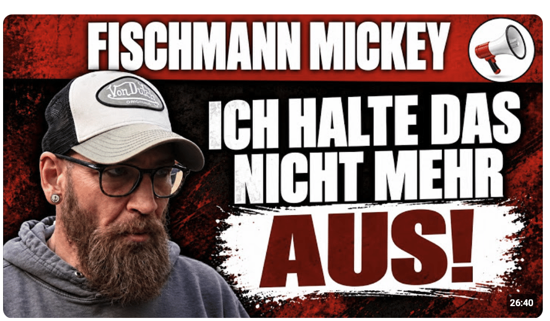 Fischmann Mickey von Winters Woche: Dumm, dämlich, Deutschland! Ich halte das nicht mehr aus!