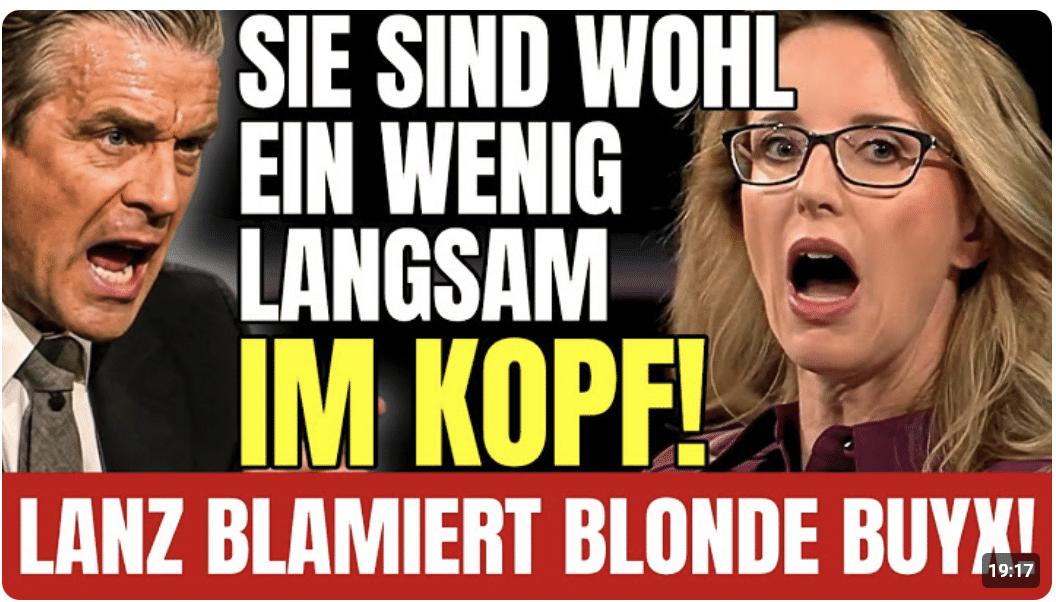 WIR HABEN DIE SACHE NICHT MEHR UNTER KONTROLLE! BUYX eskaliert bei LANZ #afd