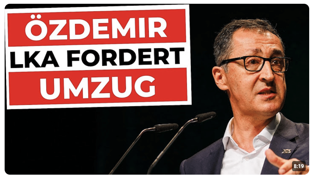 Flucht in die Luxus-Villa: Özdemirs Verrat | Cem Özdemir Multi-Kulti für uns, Schloss-Wache für ihn!