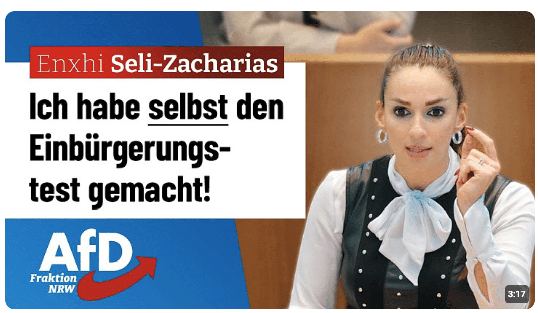 Es muss VIEL schwiergier werden! – Enxhi Seli-Zacharias (AfD)