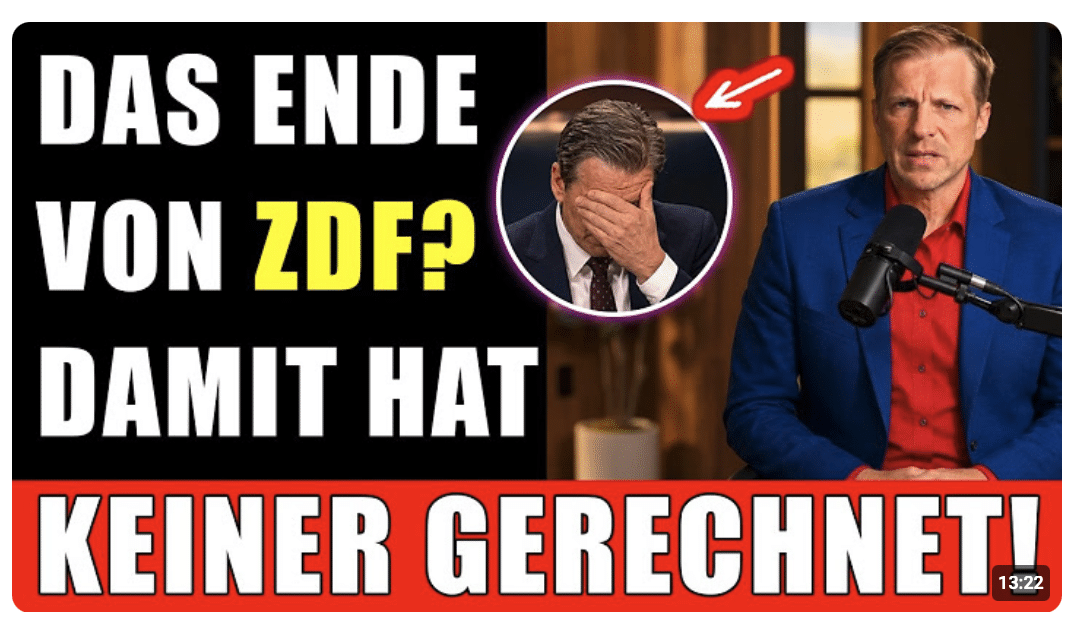 DAMIT HAT DAS ZDF NICHT GERECHNET?! – OLIVER POCHER GREIFT DAS SYSTEM FRONTAL AN!