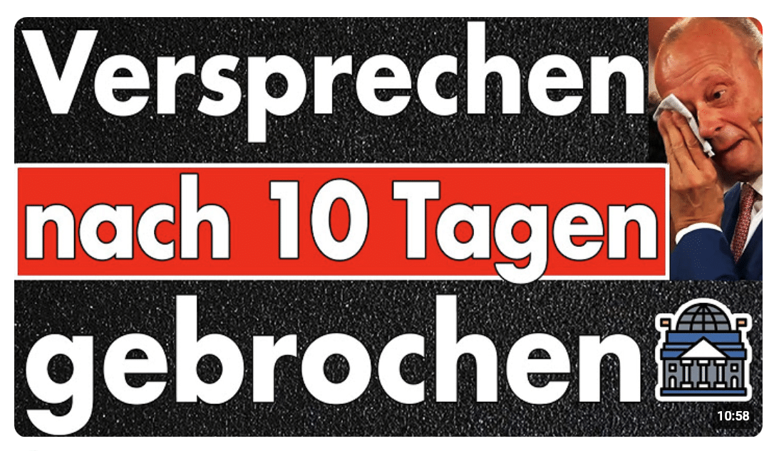 Klingbeil bricht Merz sein Versprechen nach nur 10 Tagen | Stromsteuer-Senkung ist tot