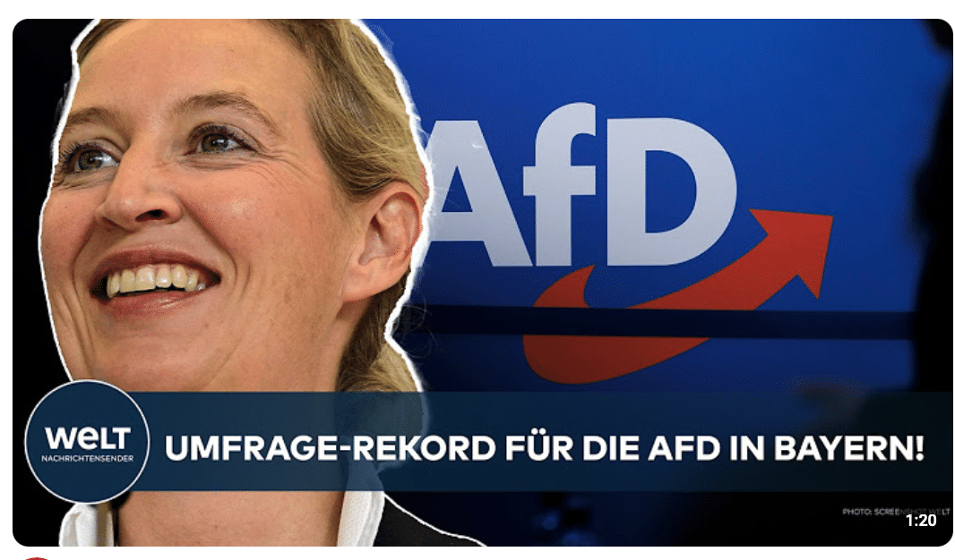 UMFRAGE-BEBEN IN BAYERN: AfD auf Rekordkurs! Kommt die CSU jetzt ins Wanken?