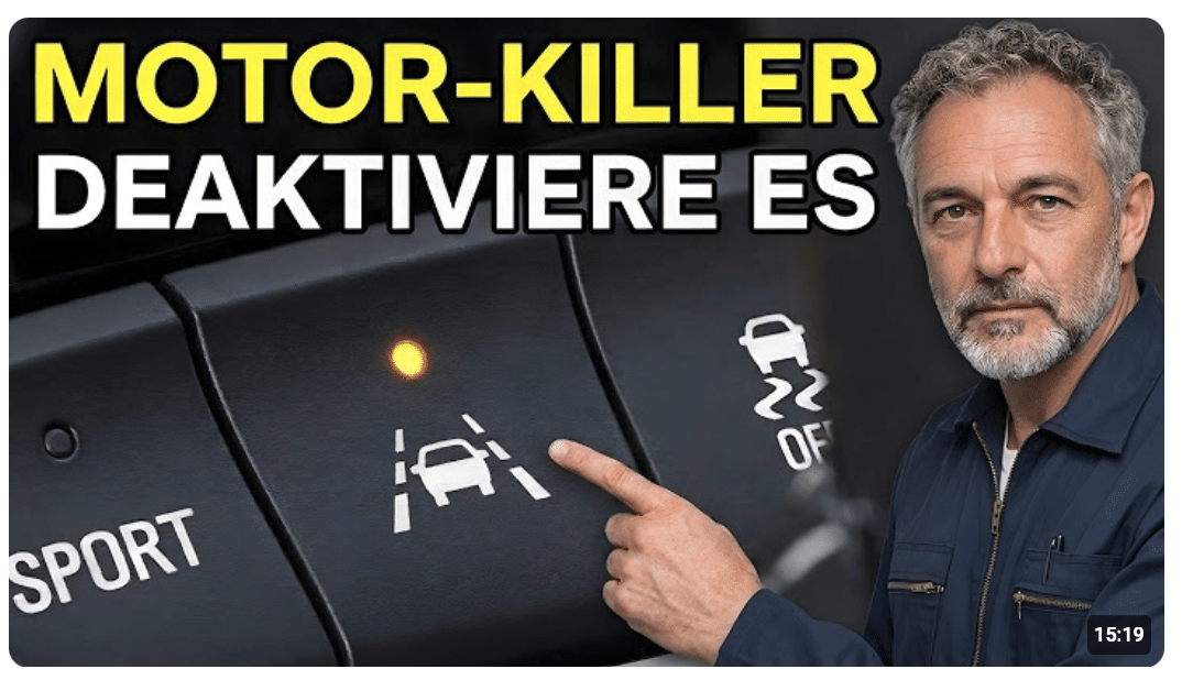 12 Auto-Funktionen, die du SOFORT deaktivieren solltest – Sie ZERSTÖREN deinen Motor
