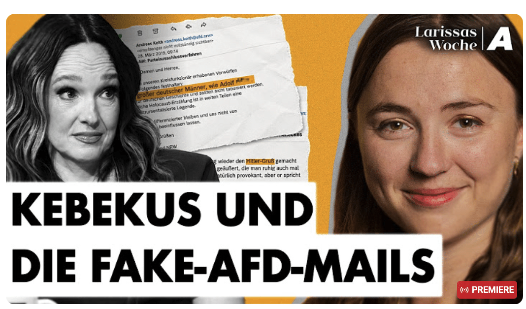 AfD-Alarm im ÖRR: Unglaubliche Szenen und gefälschte E-Mails