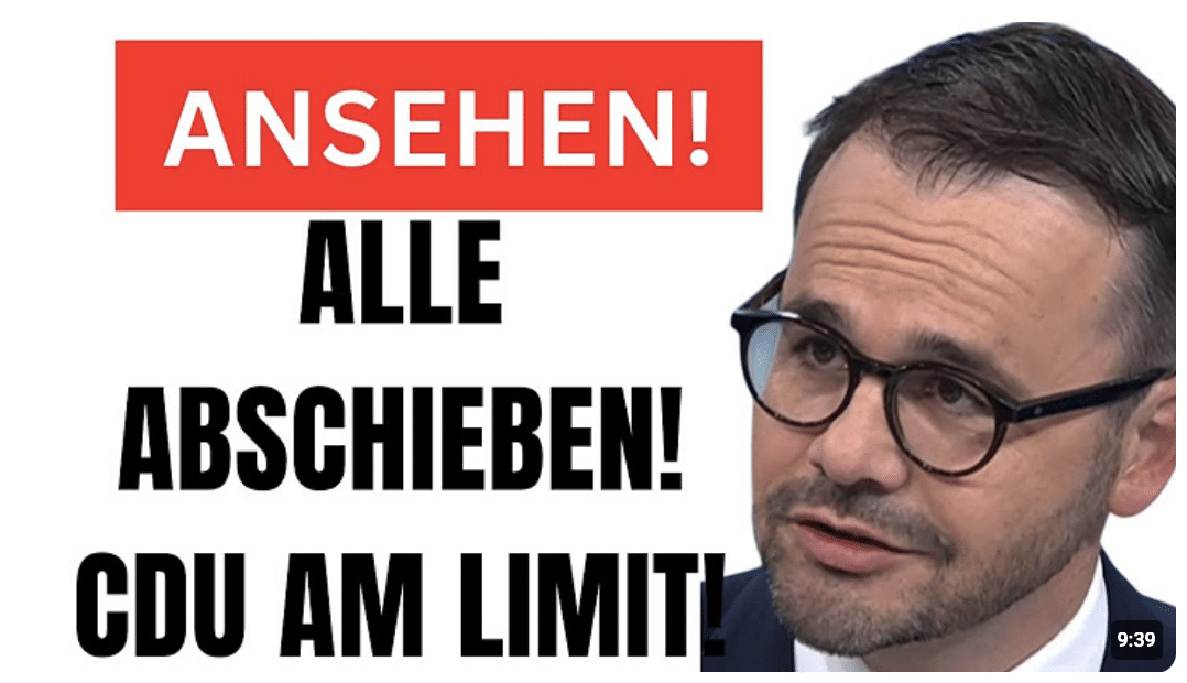 Linke rasten aus bei dieser Aussage!