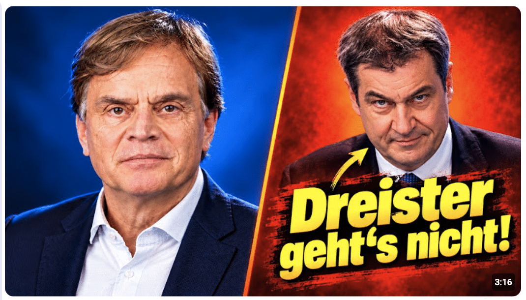 Jetzt schießt Söder den Vogel ab…….