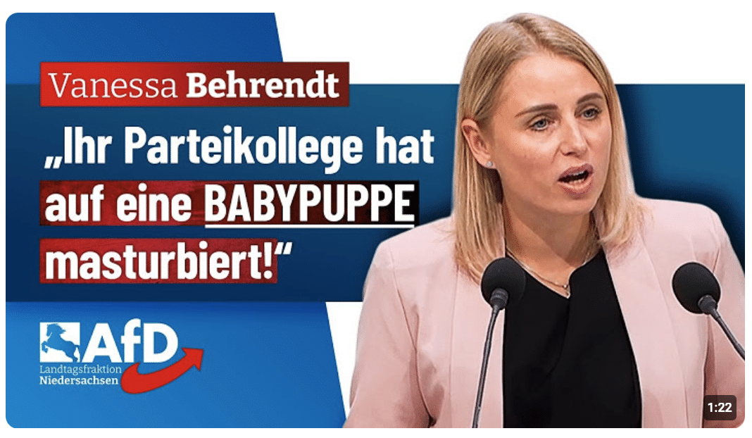SPD-Heuchler zerstört! – Vanessa Behrendt (AfD)