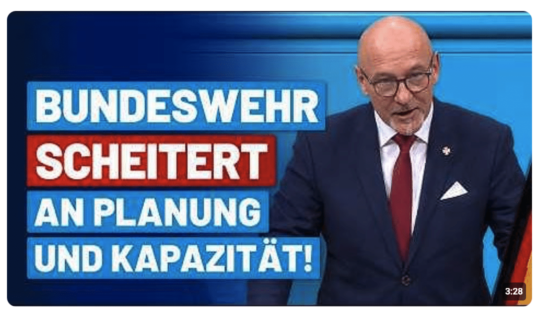 AfD-Soldat a. D. fordert Pistorius zum Rücktritt auf! – Kurt Kleinschmidt