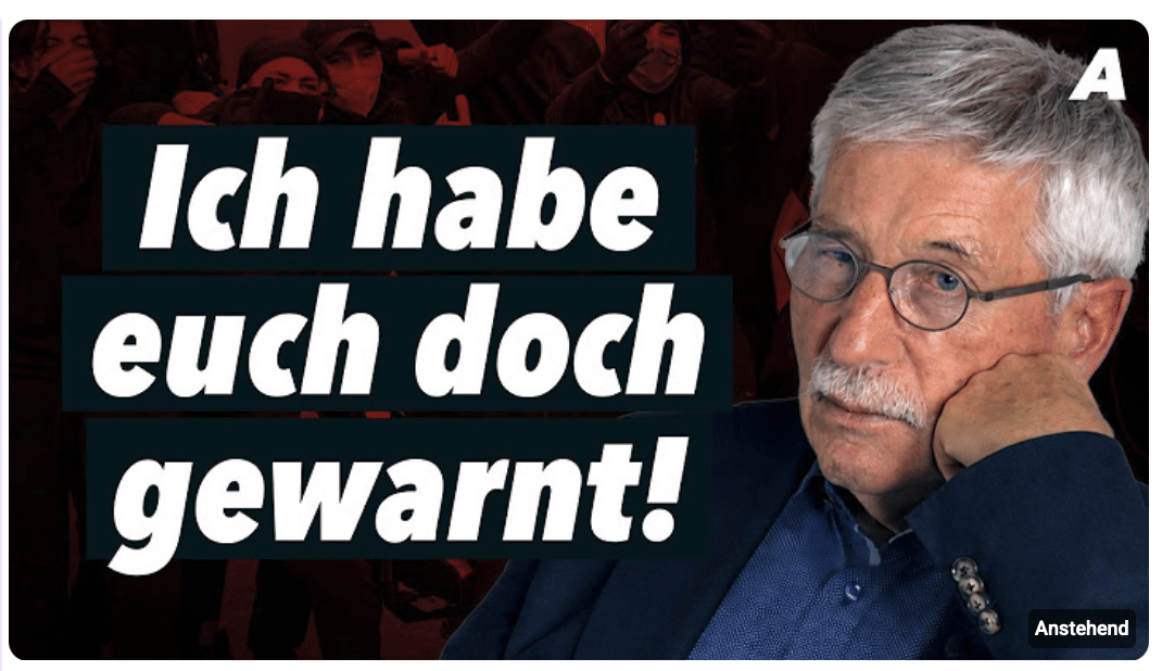 „Dann ist es unumkehrbar“ – Thilo Sarrazin im Gespräch
