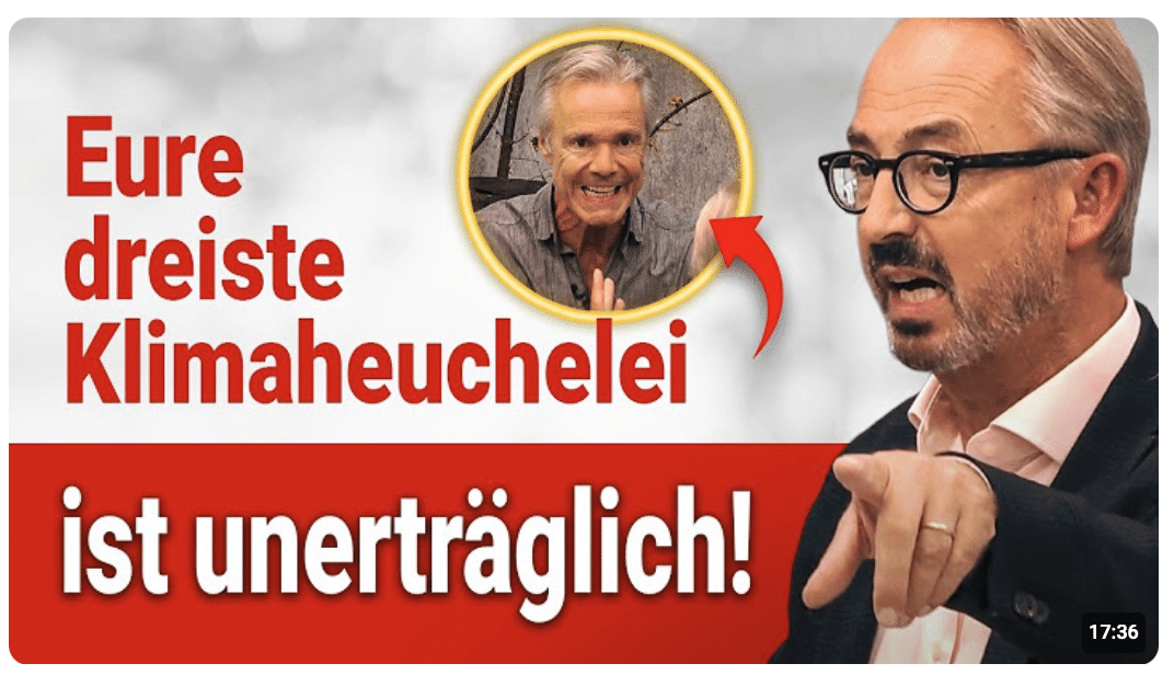 Deine Klimahelden holzen den Urwald für die Landebahn für ihre Privatjets ab!