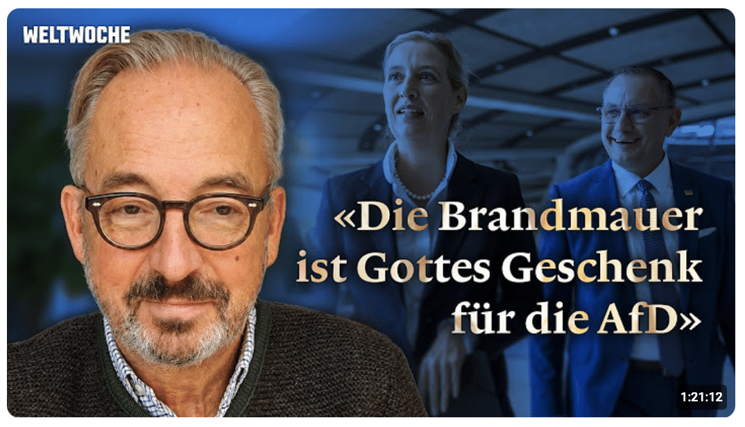 Jan Fleischhauer: «Angela Merkel ist die Mutter aller Probleme»