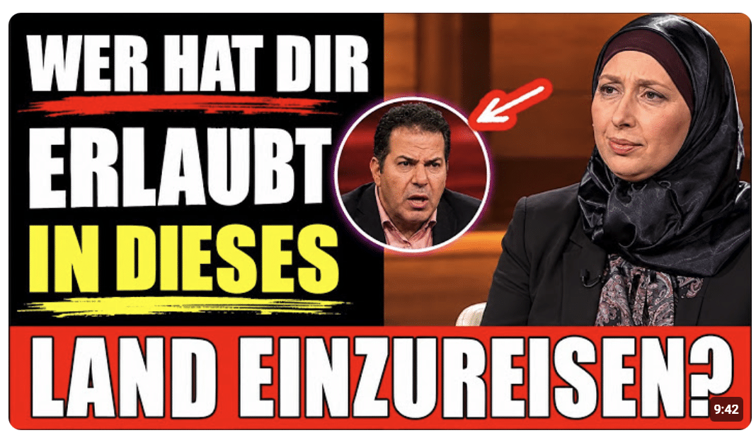 BLAMIERT EIN CLEVERER ARABISCHER MANN EINE FRAU MIT KOPFTUCH VOR MILLIONEN?