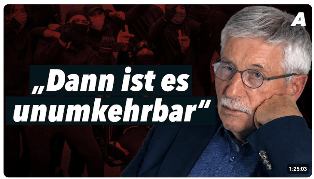 Europa brennt: Er wusste es schon vor Jahren – Thilo Sarrazin im Gespräch