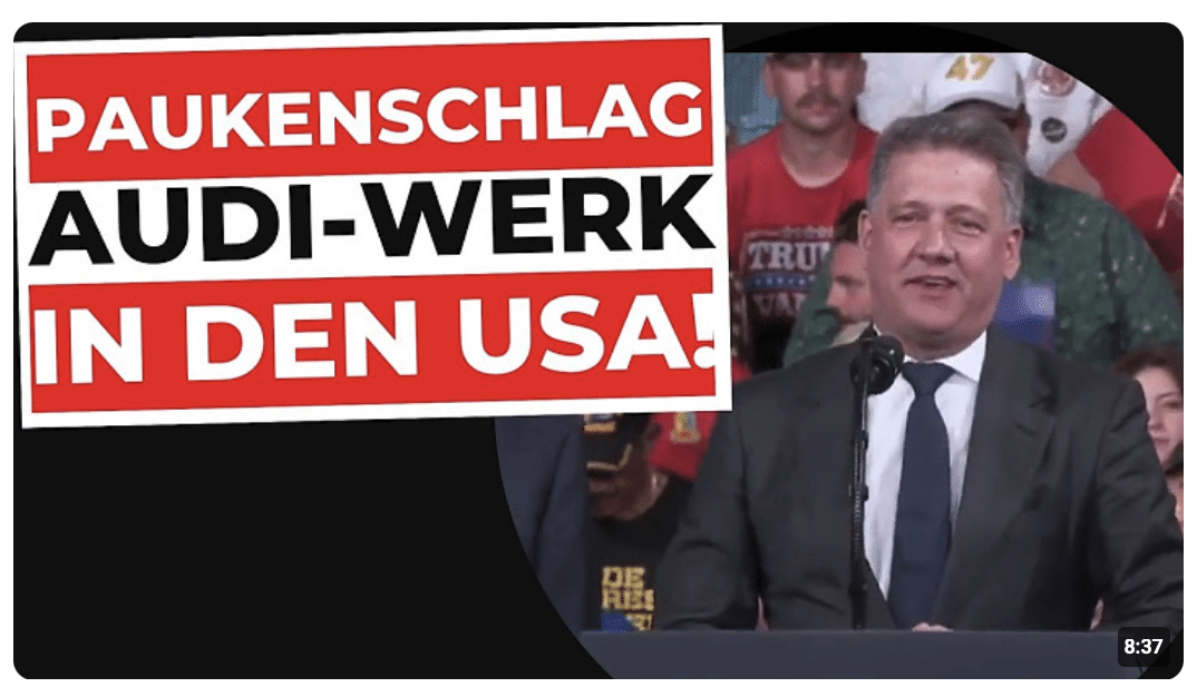 Todesstoß für Deutschland: Audi baut lieber bei Trump | Wirtschaftskrise & Audi Georgia Deal