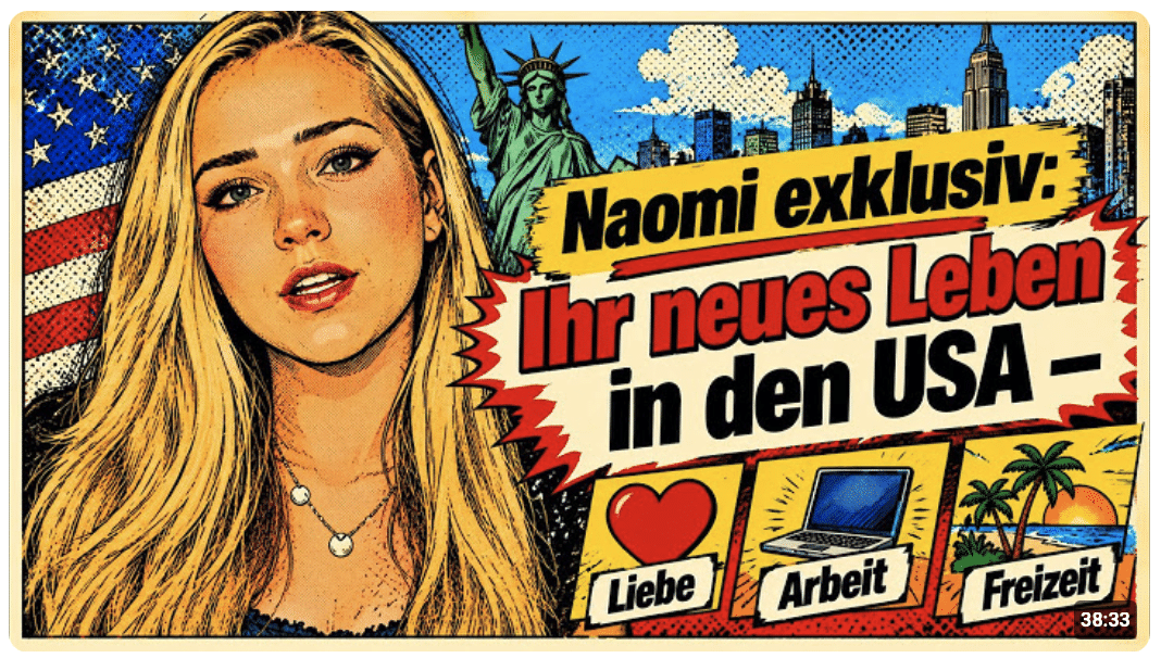 Liebe, Arbeit, Freizeit – Naomi Seibt und ihr neues Leben in den USA | Naomi im Gespräch #1
