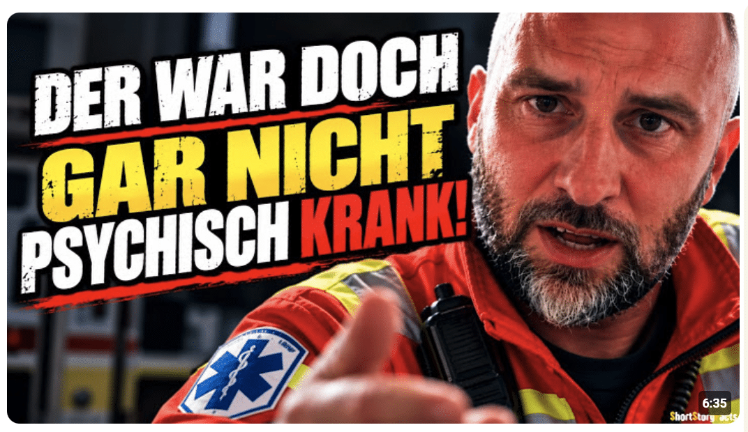 „Ich habe doch nichts gemacht?!“ – Sanitäter fassungslos über diesen Einsatz!