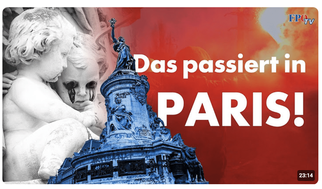 Wie konnte es so weit kommen? FPÖ-TV berichtet direkt aus Frankreich!