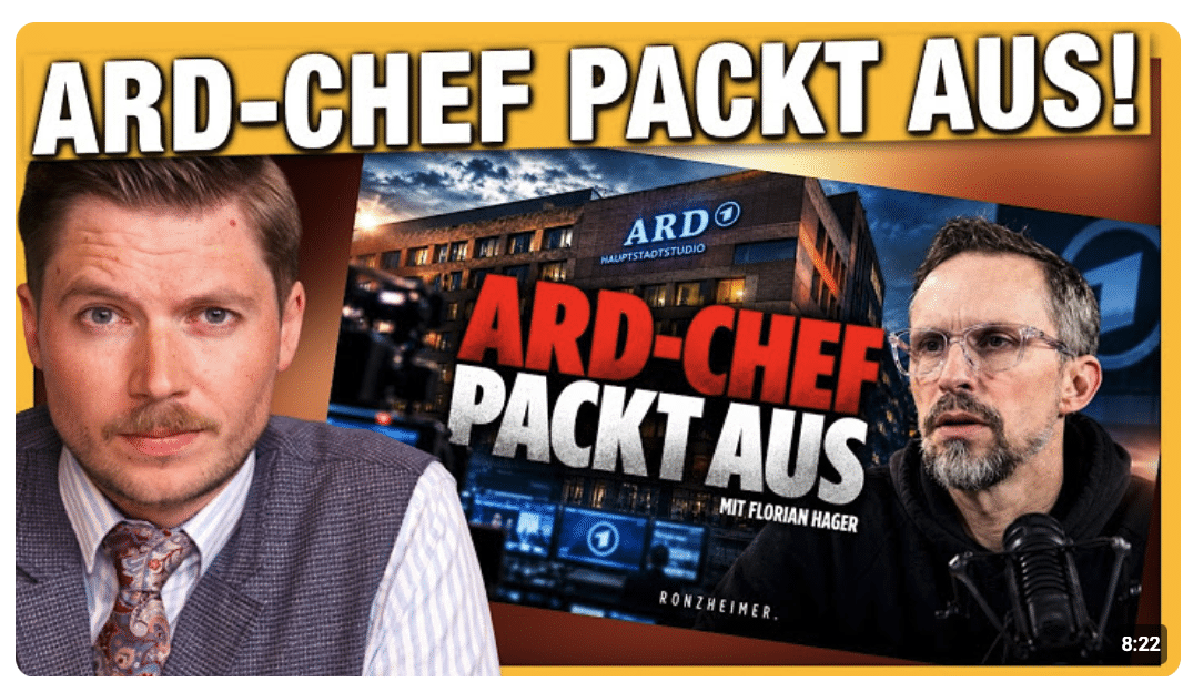 ARD-Chef packt aus! „Nicht kritisch über Migration berichtet“ – Sagen sie endlich die Wahrheit?