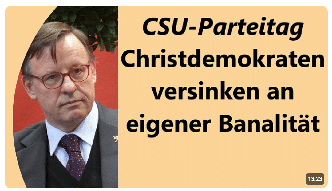 Meta-Politik: C-Parteien haben nichts mehr zu bieten, hoffnungslos AfD, Linke unterlegen