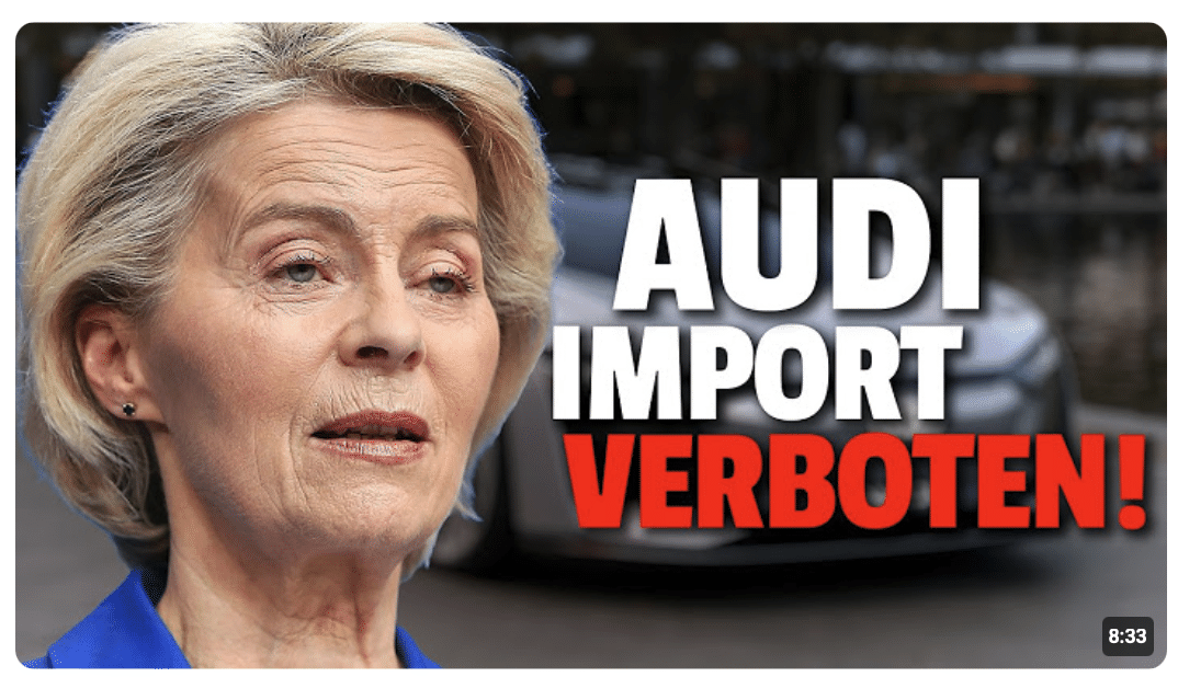 DREIST! AUDI ZIEHT NOTBREMSE! China-Audi für uns gestoppt!