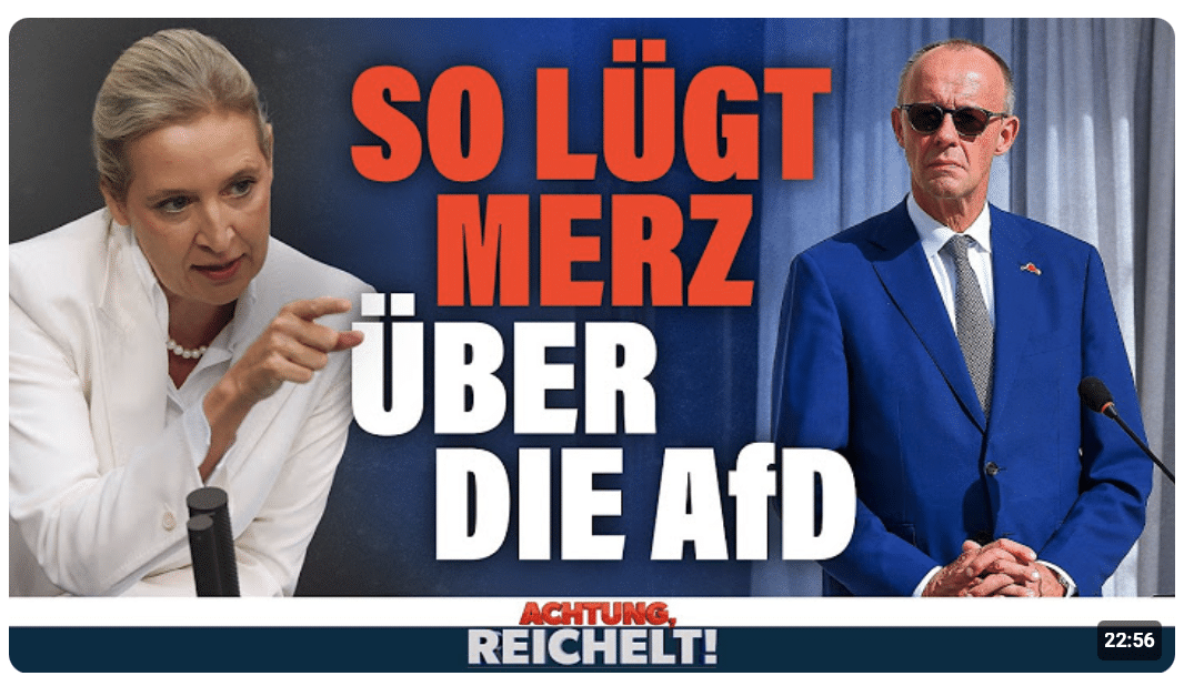 Merz lügt über die AfD. Was plant der Kanzler wirklich?