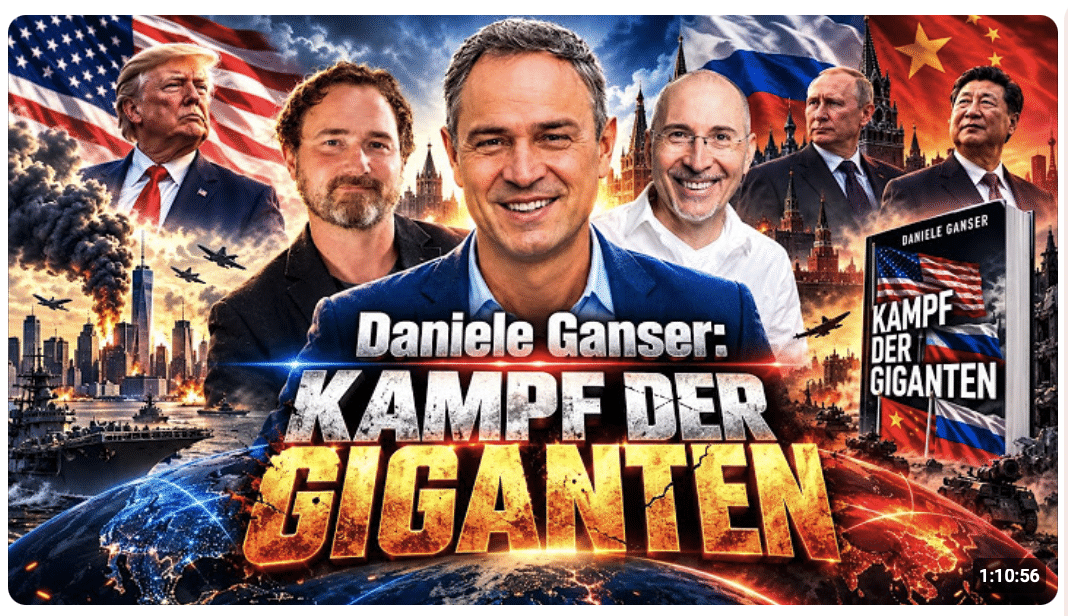 „KAMPF DER GIGANTEN“ – Im Gespräch mit Dr. Daniele Ganser