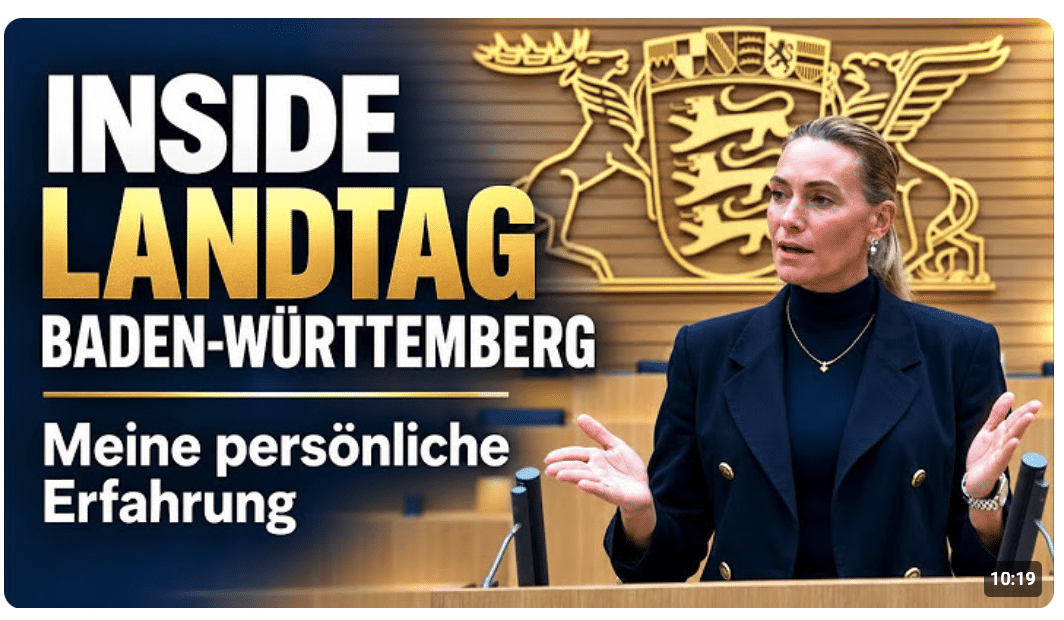 Meine Erfahrung im Landtag!