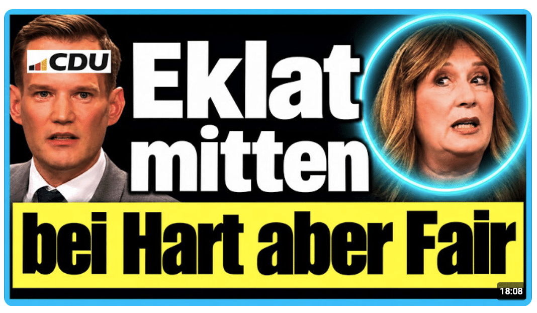 „mir platzt der Kragen“- Pflegeangehörige erteilt CDUler Streek eine Standpauke bei Hart aber Fair
