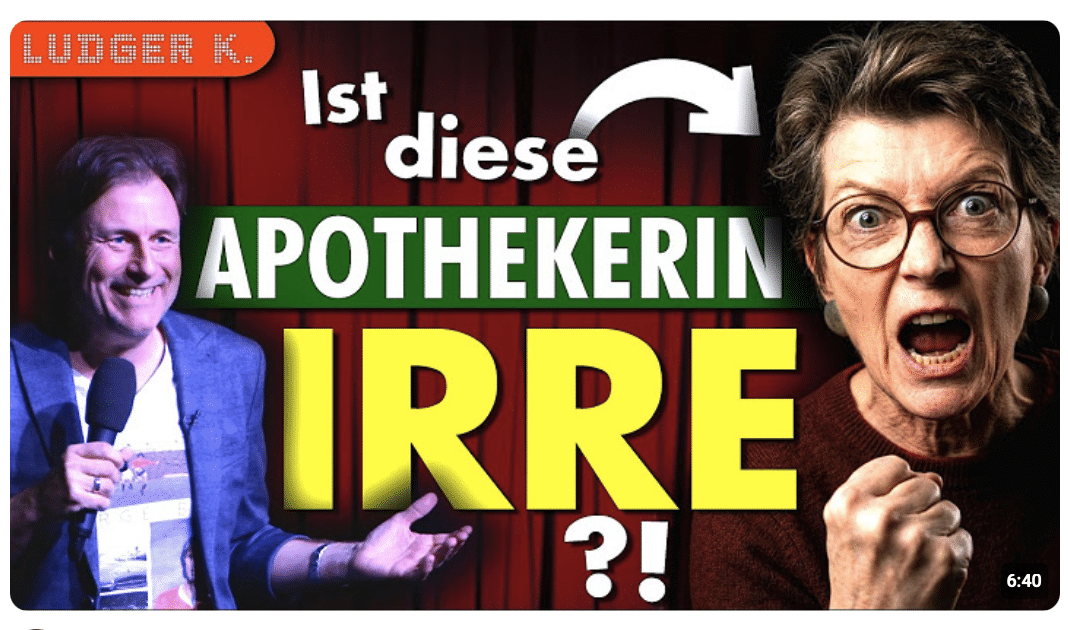 Comedian disst Kurt Krömer und die Panda-Apotheke!