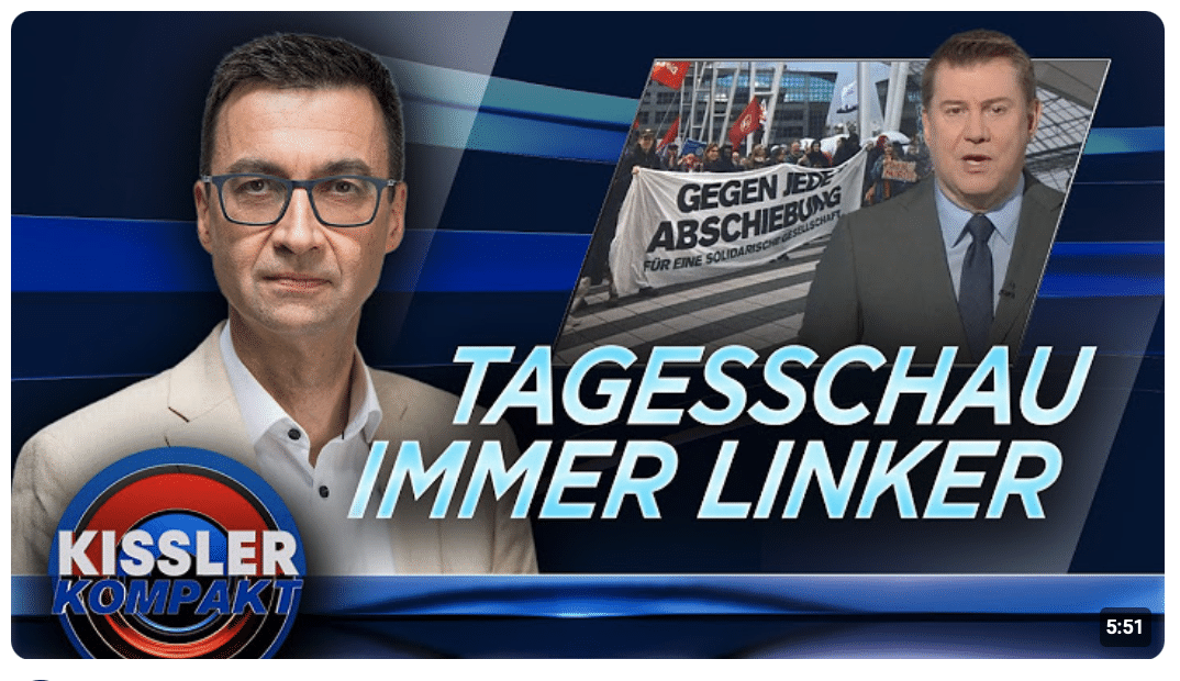 Antifa-PR in der Tagesschau | KISSLER Kompakt am 27.10