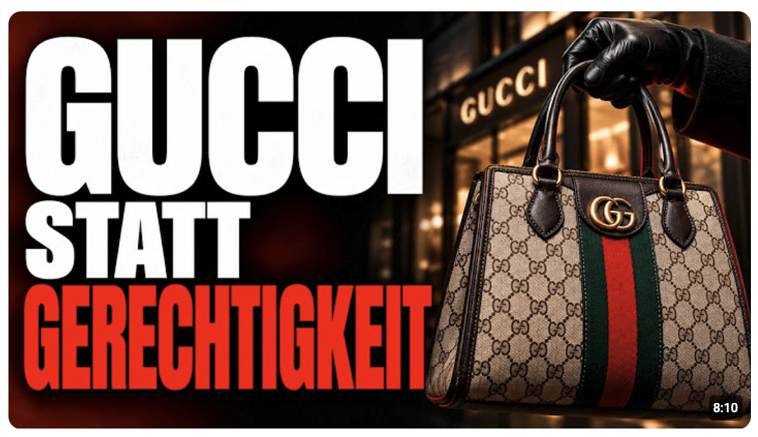 Gucci plündern als „Enteignung“: Die linke Maske fällt vor dem 31.10.