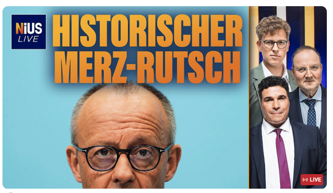 Um AfD zu verhindern: Beging Ministerpräsident Schulze eine Straftat? I NIUS Live am 28. 10. 2026