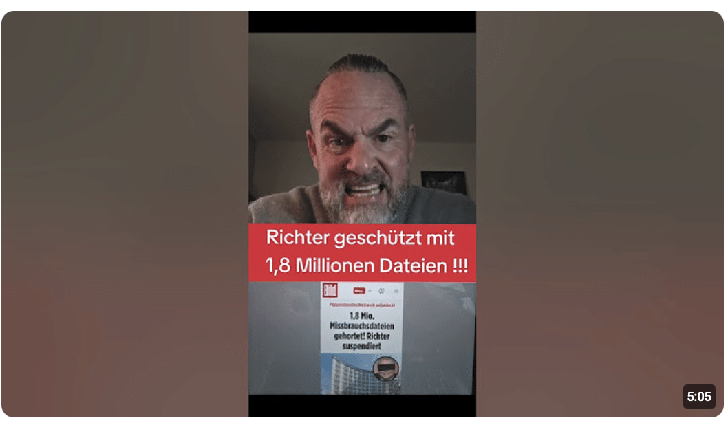 Richter geschützt mit 1,8 Millionen Dateien !!!