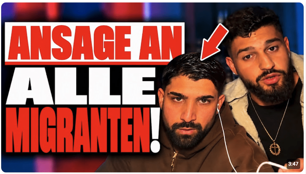ANSAGE AN ALLE MIGRANTEN bei UNS! Seid einfach keine IDIOTEN!