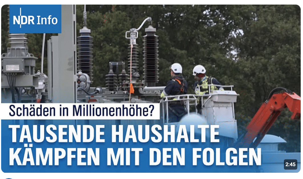 Defekte Wärmepumpen, Router und Brände: Wie hoch wird der Schaden an der Westküste? | NDR Info