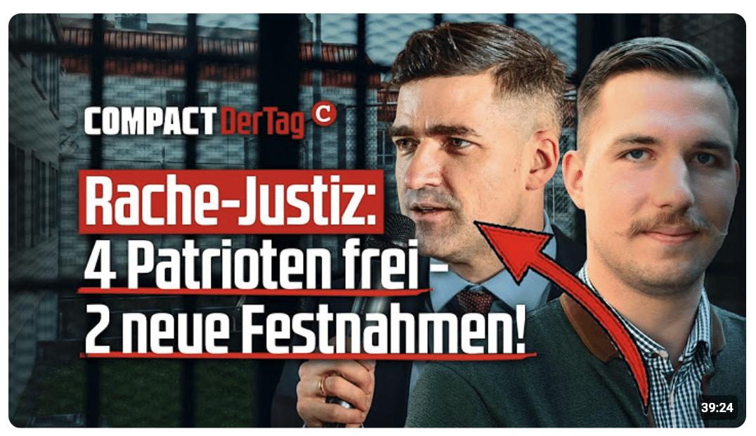 Rache-Justiz: 4 Patrioten frei – 2 neue Festnahmen!