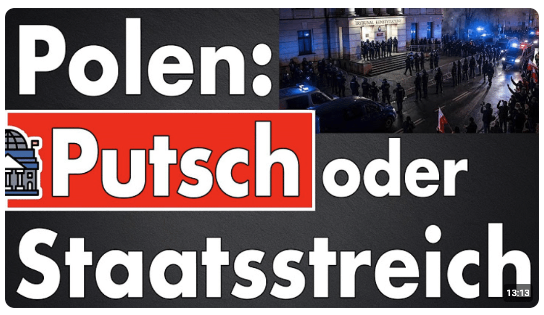 Polen: Putsch oder Staatsstreich von Tusk? Eskalation um Richter – Nawrocki bricht Reise ab!