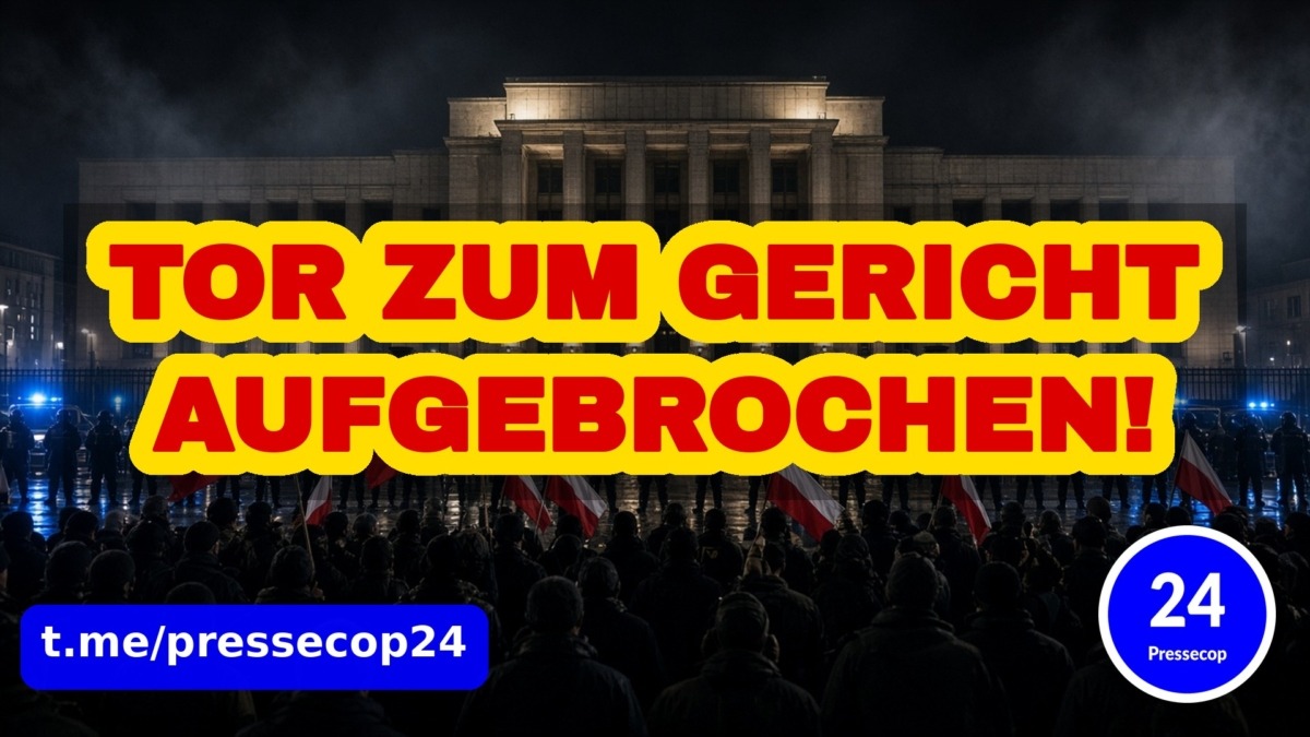 MACHTKAMPF UM POLENS VERFASSUNGSGERICHT ESKALIERT! POLIZEI RIEGELT GERICHT AB, GERICHTSPRÄSIDENT SUSPENDIERT – DEMONSTRANTEN BRECHEN DAS TOR AUF, KACZYŃSKI SPRICHT VON „ANSCHLAG“, PRÄSIDENT NAWROCKI DREHT MITTEN IM FLUG UM!